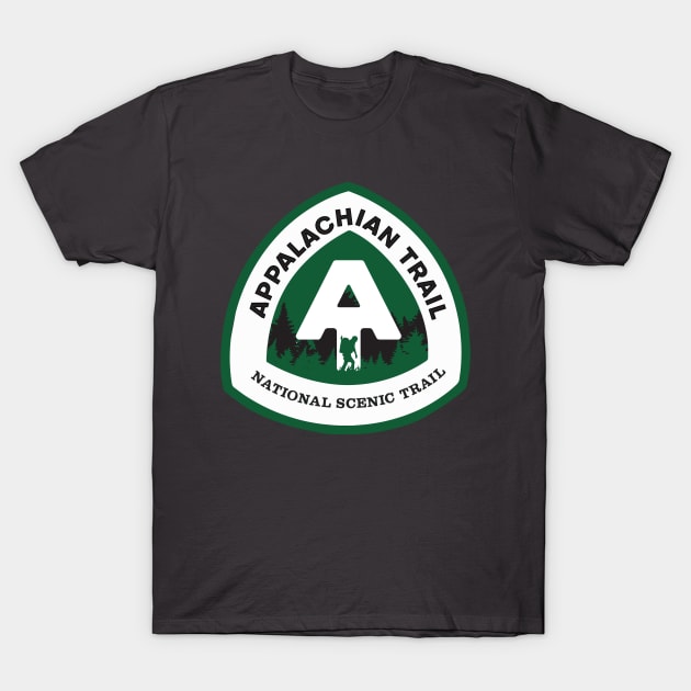 Appalachian Trail Souvenirs T-Shirt by ICONZ80